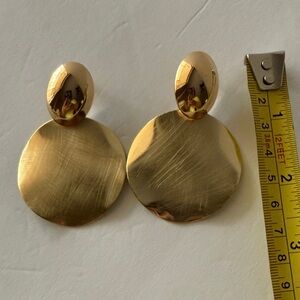 Gold Statement Earrings